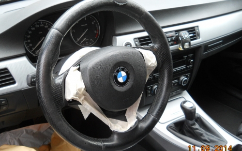 Riparazione volante in pelle Bmw